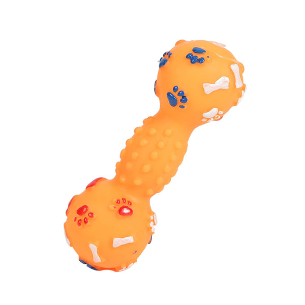 Funny Dumbbell Shaped Pet Toy